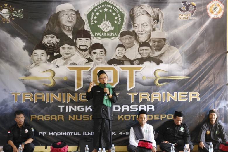 Kawah Candradimuka TOT Cetak Pelatih Pagar Nusa kota Depok yang Profesional